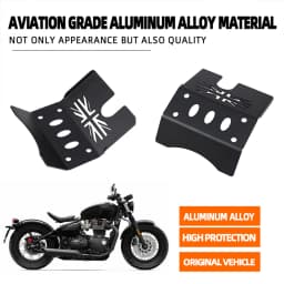 For TRIUMPH Bonneville Bobber Motorcycle Accessories Engine Protection Cover Chassis Under Guard Skid Plate Belly Pan Protector