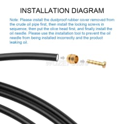 Hydraulic Disc Brake Cable 3M BH59 BH90 for Shimano DEORE XT SLX XTR Series Brakes MT200 M395 M375 Bicycle Brake Hose Olive Set