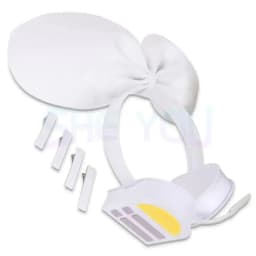 Rin Len Headset Headphone Cosplay Prop Costume Accessory Headwear Headband Hairbands with Hairpins