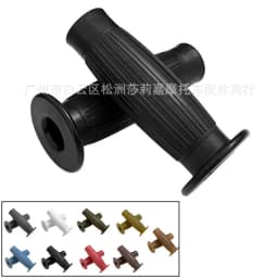 1 Pair 22MM 25MM 28MM Vintage Handle Motorcycle Grips Universal Rubber Moto Handlebar Grip Hand Bar End Cafe Racer Bobber Custom