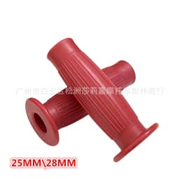 1 Pair 22MM 25MM 28MM Vintage Handle Motorcycle Grips Universal Rubber Moto Handlebar Grip Hand Bar End Cafe Racer Bobber Custom