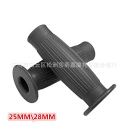 1 Pair 22MM 25MM 28MM Vintage Handle Motorcycle Grips Universal Rubber Moto Handlebar Grip Hand Bar End Cafe Racer Bobber Custom