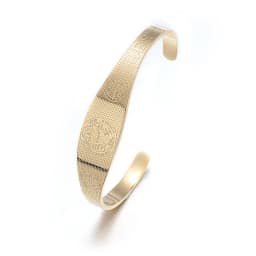 Fashion Design Stainless Steel Curved Tableware Fork Open Bracelet Men and Women Personality Charm Hip Hop Casual Jewelry Gift