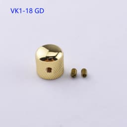 Original GOTOH Dome Brass Metal Knob For Guitar Bass VK1-18 / VK1-19 - Made in Japan