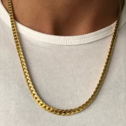 18K Gold /Silver Plated Stainless Steel Long 3.5mm 6MM Flexible Flat Snake Chain Necklace for Women and Men Dropshipping