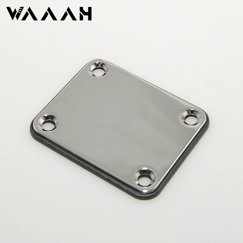 clearance sale!Electric Guitar Neck Plates with Screws Black Gold Chrome