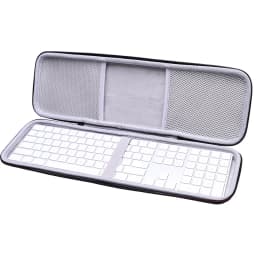 LTGEM EVA Hard Case for Apple Magic Keyboard with Numeric Keypad Carrying Storage Bag