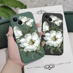 Wild Flowers Phone Case For iPhone 16 15 14 13 12 11 Pro Max Mini X XR XS 8 7 Plus 6 6S Plus Cover