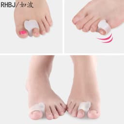 2/4/8pcs Separator Feet Care Protector Silicone Toe Orthopedic Products Bunion Corrector Hallux Valgus for Foot Care Pedicure
