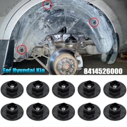 10Pcs Wheel Arch Liner Splashguard Clip Fender Liner MudGuard Nut For Kia Borrego Cadenza Forte K5 Optima Sorento Soul Sportage