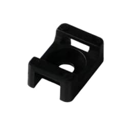 100Pcs Cable Tie Mount Base Plastic Fixed Seat Saddle Type Wire Holder USB Charging Data Line Winder HC-2 HC-4 Buckle Zip Ties