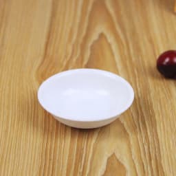 5pcs White Plastic Sauce Dishes Food Dipping Bowls Break-resistant Seasoning Dish Saucer Appetizer Plates