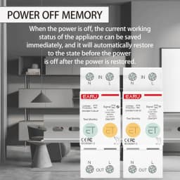 2P TUYA APP Zigbee WIFI Smart Energy Power Consumption KWh Meter Circuit Breaker Time Relay Switch Leakage Voltage Protection