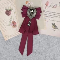 Hand Made Boys Classic Bowties Neck Tie Ribbon Rhinestone Corsage Bowtie Cravat Gifts for Men Wedding Formal Dress Accessories