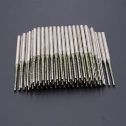 100pcs Mini Diamond Drill Bits 0.8-2.5mm Jewelry Jade Stone Drilling Points Rotary Tool Set