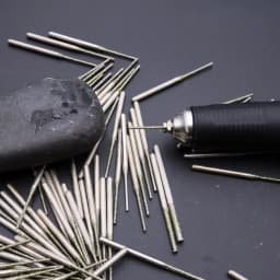 100pcs Mini Diamond Drill Bits 0.8-2.5mm Jewelry Jade Stone Drilling Points Rotary Tool Set