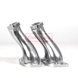 SherryBerg Intake Manifolds Set for VW Bug Aspirazione per 2x Weber 40 44 IDF Dellorto Drla Carburatore FOR VW Typ1 Motore T1