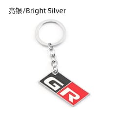 GR Sport Car Keychain Gazoo Racing Key Ring Chain For Toyota Corolla Supra 86 Yaris Prius Camry Tacoma Venza Tundra Rav4 Auris