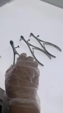 Nasal Speculum Expander Nose Mirror Nostril Pliers Nasal Cavity Examination Stainless steel Nasal Dilation Forceps