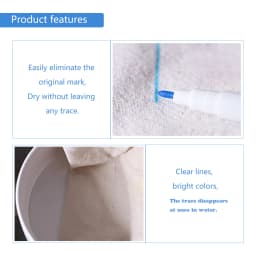 Nunify Wig Cap Hair Net Canvas Head Marked Pen Water Erasable Pen For Fabric Sewing Wig Making Tools Nunify Water Marker Pens