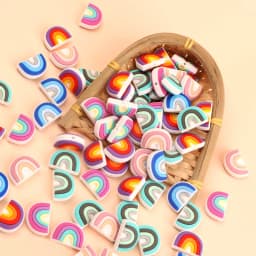 Kovict 5/10Pcs Silicone Beads Car Airplane Rainbow Rocket Bead For Jewelry Making DIY Keychain Necklace Bracelet Accessories