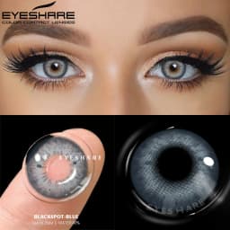 EYESHARE 1 Pair Color Contact Lenses For Eyes Pattaya Natural Yearly Use Lenses Blue Multicolored Contact Lens Beauty Pupils