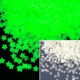 1000pcs/Lot 3mm Luminous Sequins Epoxy Resin Filling Moon Stars Glitters DIY Resin Silicone Mold Nail Art Jewelry Making Decor
