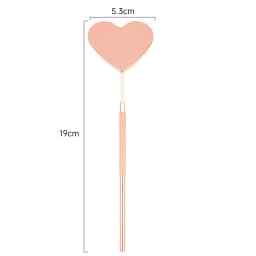 1pcs Heart Shape Eyelash Extension Mirror Magnify Long Hand Mirror For Checking False Lash Tech Supplies Accessories Makeup Tool