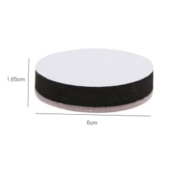 4pcs Furniture Sliders Pads Thick Felt Pad Hardwood Floors Protector Heightening Mat Non Slip Pad For Sofa Bed Table Chair Leg