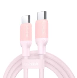 UGREEN Soft Silicone USB C To USB C Cable PD60W Fast Charging Cord for iPhone 17/16/15 Samsung 3A Flexible Liquid Silicone Wire