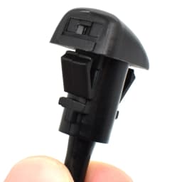 2X Front Windshield Wiper Washer Jet Nozzle For Hyundai Solaris 2010 - 2014 Verna Creta Veracruz ix55 ix35 ix25 Kia 98630 3J000