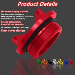 New Motorcycle Engine Oil Cup Oil Filler Cap For S1000R 2013-2026 S1000RR 2009-2026 S1000XR 2014-2026 HP4 2012-2015 HP4 Race