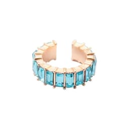 Accessorie No Pierced Rhinestone Dangle Jewelry Party CZ Cuff Earrings Statement C-shaped Cubic Zirconia Ear Cuff