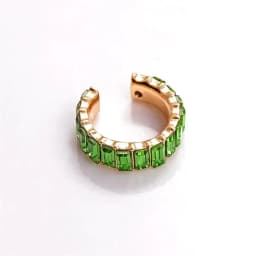 Accessorie No Pierced Rhinestone Dangle Jewelry Party CZ Cuff Earrings Statement C-shaped Cubic Zirconia Ear Cuff