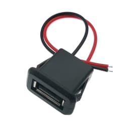 1/2/5pcs 2Pin 4Pin USB 2.0 Female Power Jack 2P 4P USB2.0 Charging Port Connector Data Interface with Cable USB Charger Socket