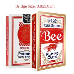 Bicycle Rider Back Playing Cards Tally-Ho Bee Deck Card Games Magic Tricks
