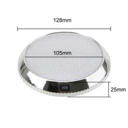 12V Car Interior Light Reading Roof Ceiling Dome Lamp LED Auto Accessories For Campervan Caravan Truck Trailer Boat Off Road 4x4