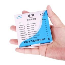 1 Box Dental Lab Material Dental Wax Mesh Grid Clasp Shape Wax Sheet For Cast Metal Partial Design Dental Lab Material