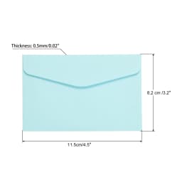 60Pcs 115x82mm Colorful Blank Mini Paper Envelopes Wedding Party Invitation Greeting Cards Gift Cover New Year Greeting Envelope