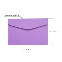 60Pcs 115x82mm Colorful Blank Mini Paper Envelopes Wedding Party Invitation Greeting Cards Gift Cover New Year Greeting Envelope