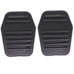 Car Rubber Brake Clutch Foot Pedal Pad Cover 97KB2457AB Part For Ford Fiesta MK5 Classic Ikon 2008 2007 2006 2005 2004 2003 2002