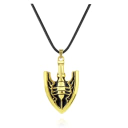 Anime JoJos Bizarre Adventure Necklace Red Stone of Aja Necklace Pendant Joseph Joestar Cosplay Accessories