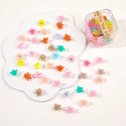 40PCS/Lot Hair Accessories For Girls Colorful Sweet Cute Small Crab Hair Claws Clips Kids Hairpins Headwear Baby Hair Accessory