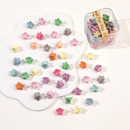 40PCS/Lot Hair Accessories For Girls Colorful Sweet Cute Small Crab Hair Claws Clips Kids Hairpins Headwear Baby Hair Accessory