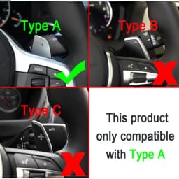 Shift Paddles Wheel Extension For BMW X3M F97 X4M F98 X5M F95 X6M F96 X3 G01 X4 G02 X5 G05 X6 G06 X7 G07 M5 F90 Z4 G29 XDRIVE