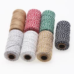 2mm*100m Christmas Twine Cotton Jute String Rope Cord Ribbon Decoration Tying Cake Pastry Boxes DIY Crafts Gift Wrapping