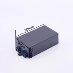 70/100mm DIY Housing Instrument Storage Case White Black Waterproof Enclosure Boxes Electronic Project Box