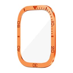 Screen Protector For Apple Watch Ultra 49mm Case Accessories Metal Cover Frame+Tempered Glass For iWatch Ultra 3 49mm Bezel Ring
