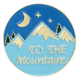 Travel Brooch Field Crossing Hiking Scenery Snow Scene Mountain Peak Alloy Clothing Accessories Backpack Brooch Badge Lapel Pins
