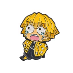 Demon Slayer Chibi Enamel Pin Custom Brooch Tanjirou Nezuko Zenitsu Inosuke Giyuu Lapel Badge Cartoon Jewelry Gift for Fans